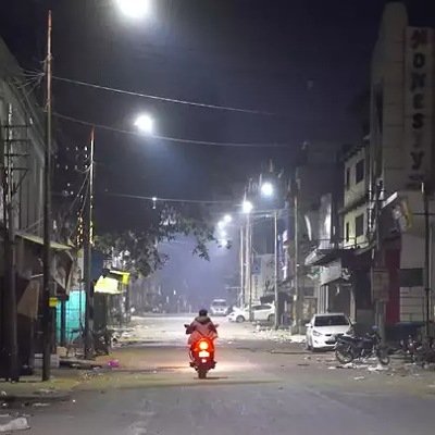 Night Curfew in Muradabad
