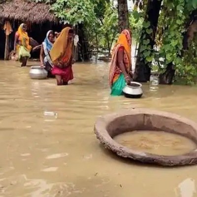 Heavy rainfall in Bihar
